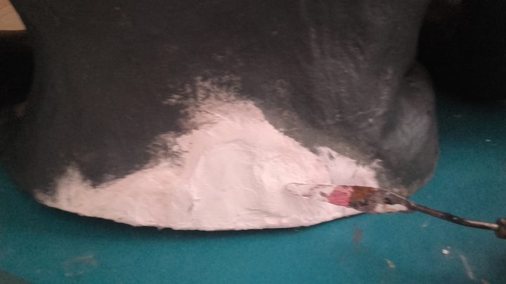 Filling the base