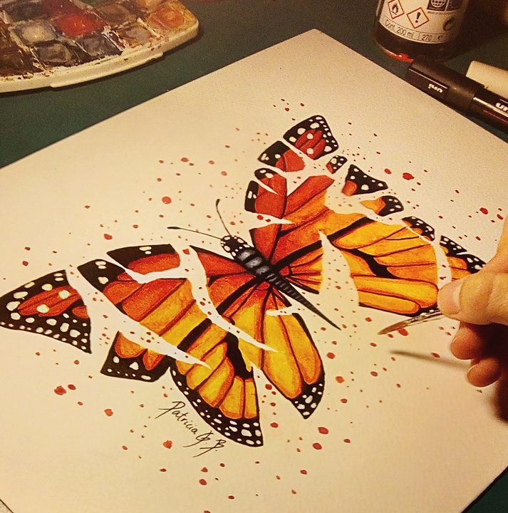 Broken wings