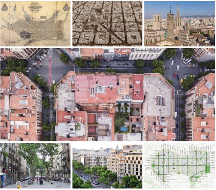 Barcelona, from Cerdà's plan to the green axes