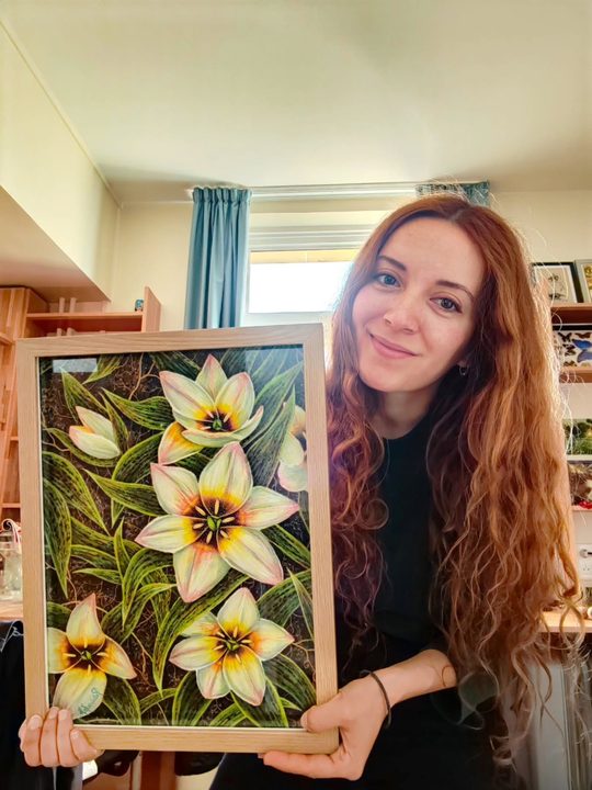 With “Tulips”