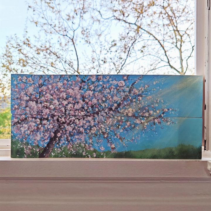 My first painting in Paris