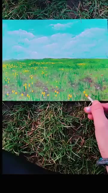 Fast painting en plein air